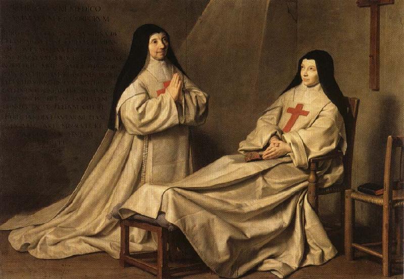 Philippe de Champaigne Mother Catherine Agnes and Sister Catherine Sainte-Suzanne China oil painting art